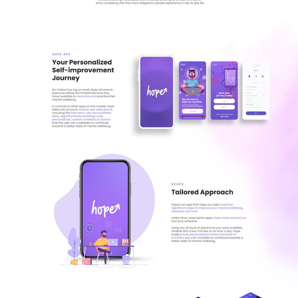 Hope App – Creative Sparrow Agency